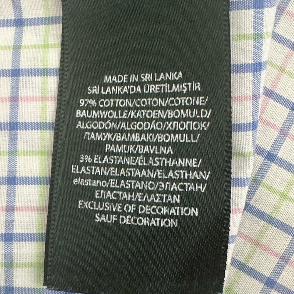 Men's Lauren Ralph Lauren Polo Dress Shirt Button Up‎ Classic Fit 16 1/2 (32/33) - Picture 10 of 11